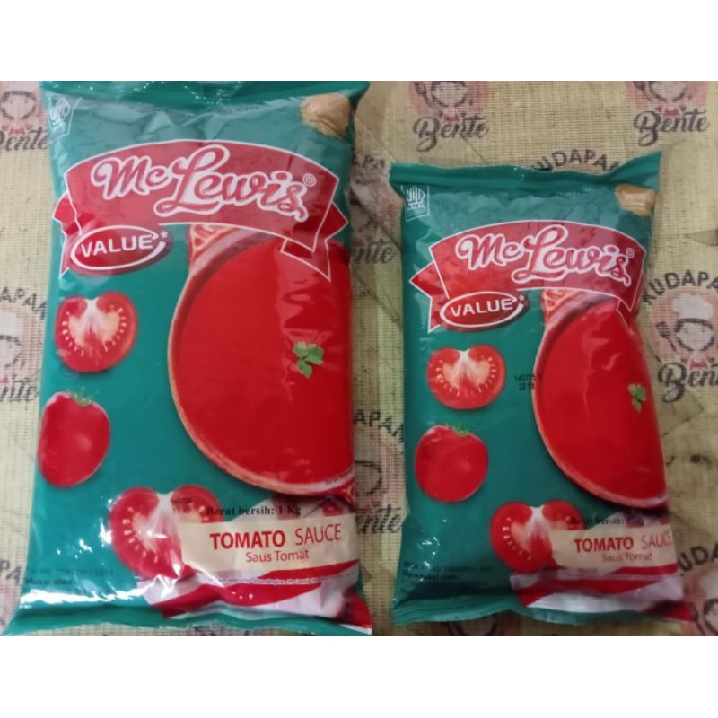 

Mc Lewis saos tomat 500gr