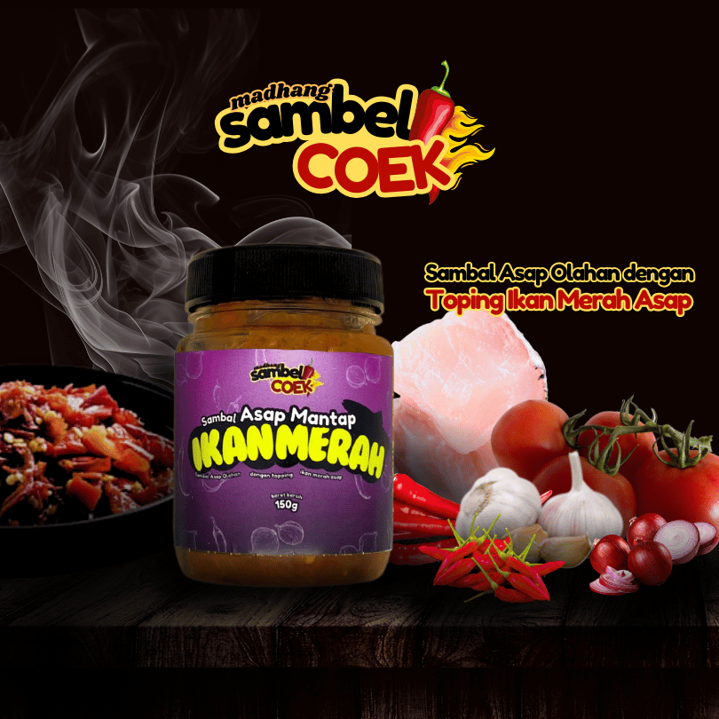 

[MSC Sambal Asap] Sambal Ikan Merah Asap Mantap - Madhang Sambel Coek