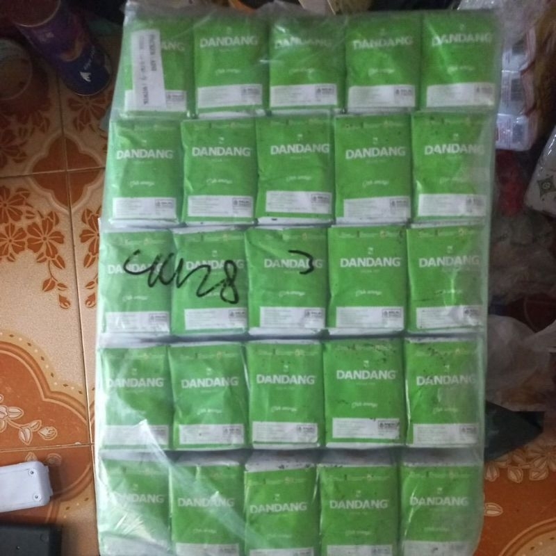 

dandang hijau 1 ball isi 10 slop isi 100pc @40gr wangi melati