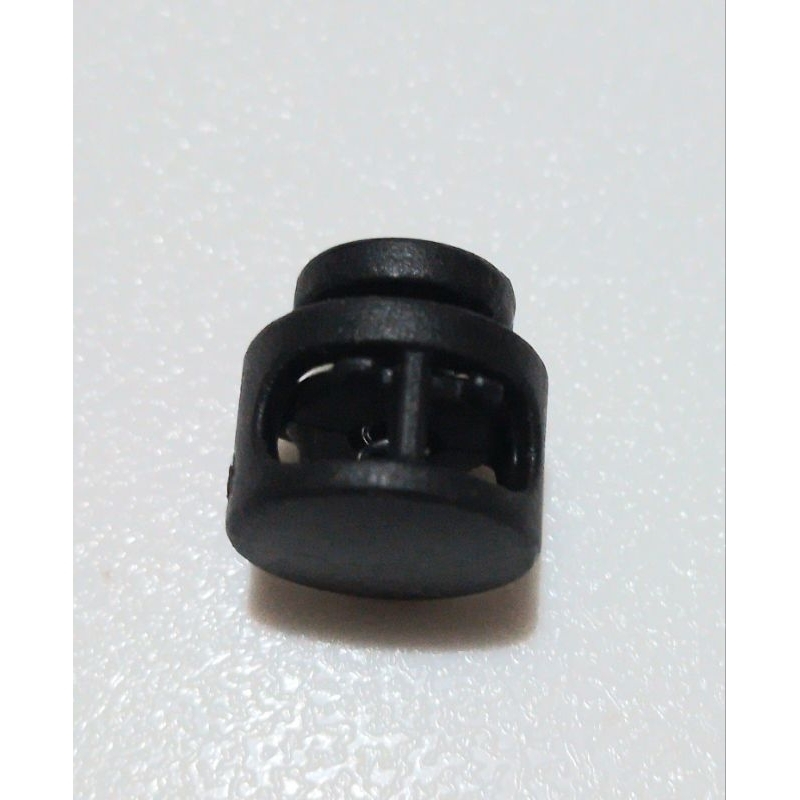 Stopper Tali 2 Lubang Hitam harga satuan