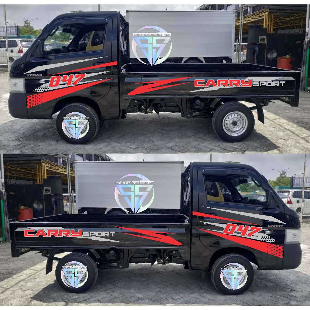 STIKER MOBIL CARRY FUTURA STICKER PICK UP GRANMAX STRIPING FULL BODY SAMPING