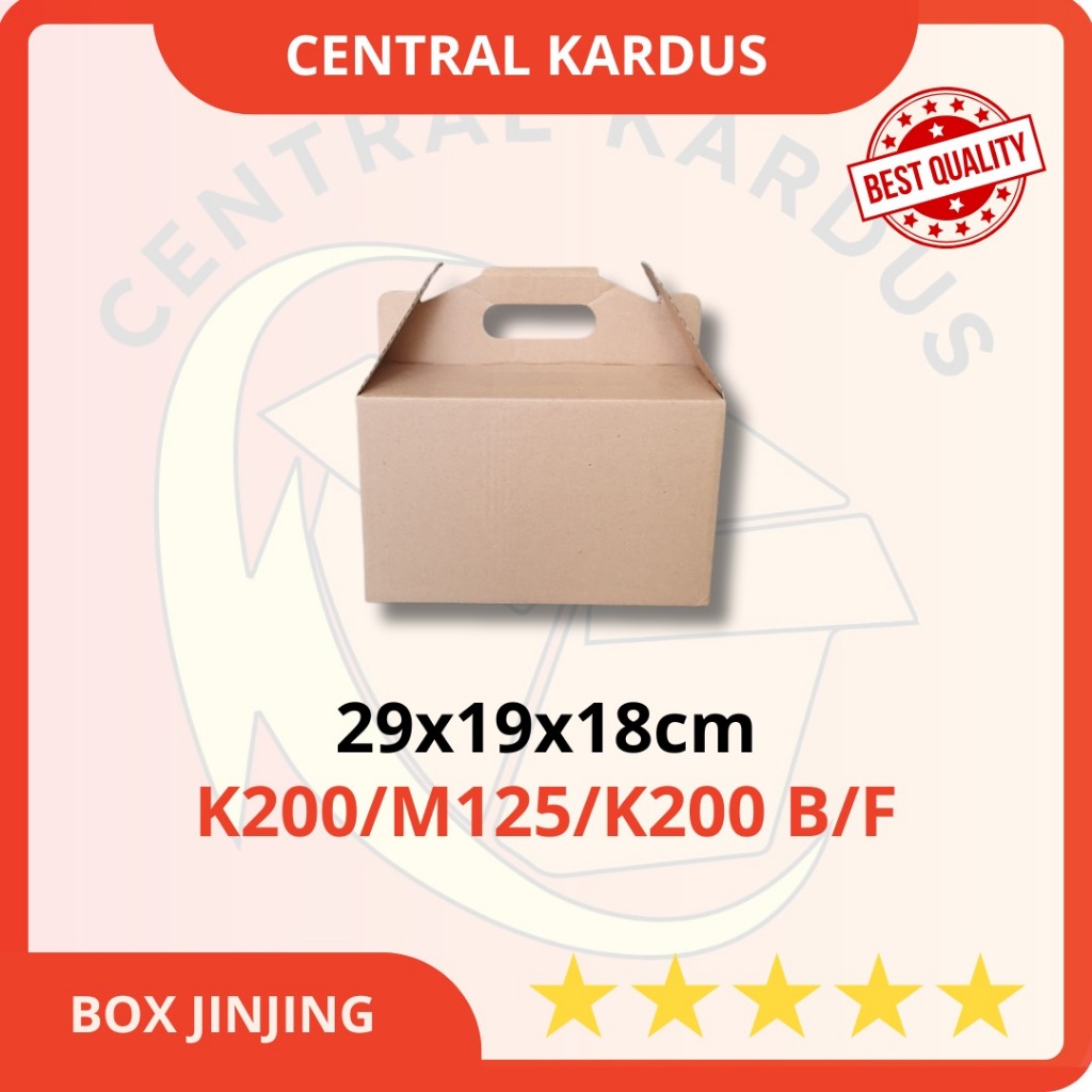 

BOX/KARDUS JINJING UK 29X19X18CM (HARGA TERTERA UNTUK 10PCS) BAHAN LEBIH KERAS KUALITAS PREMIUM