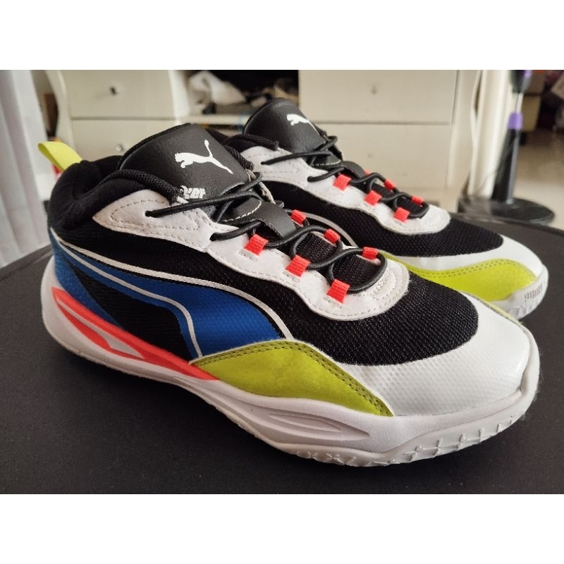 Sepatu basket Puma orii playmaker kids slip on preloved sz 35 mulus 