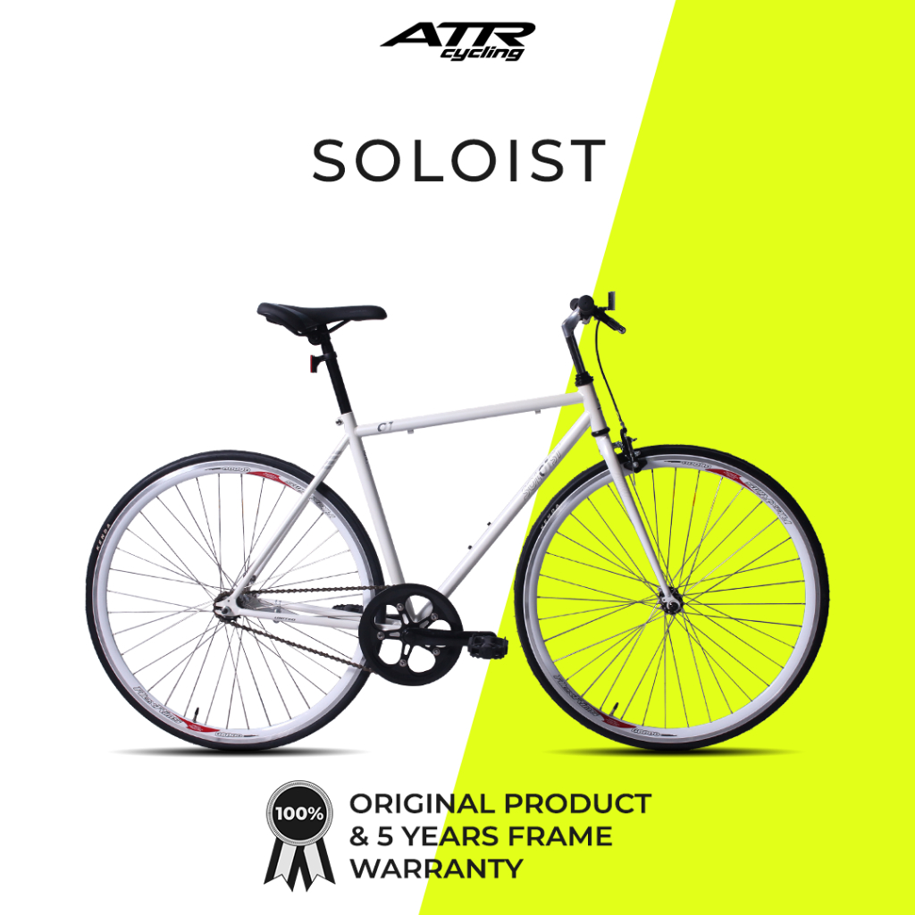 SEPEDA ROADBIKE 700-01SP UNITED SOLOIST 01 (24) WH-GY