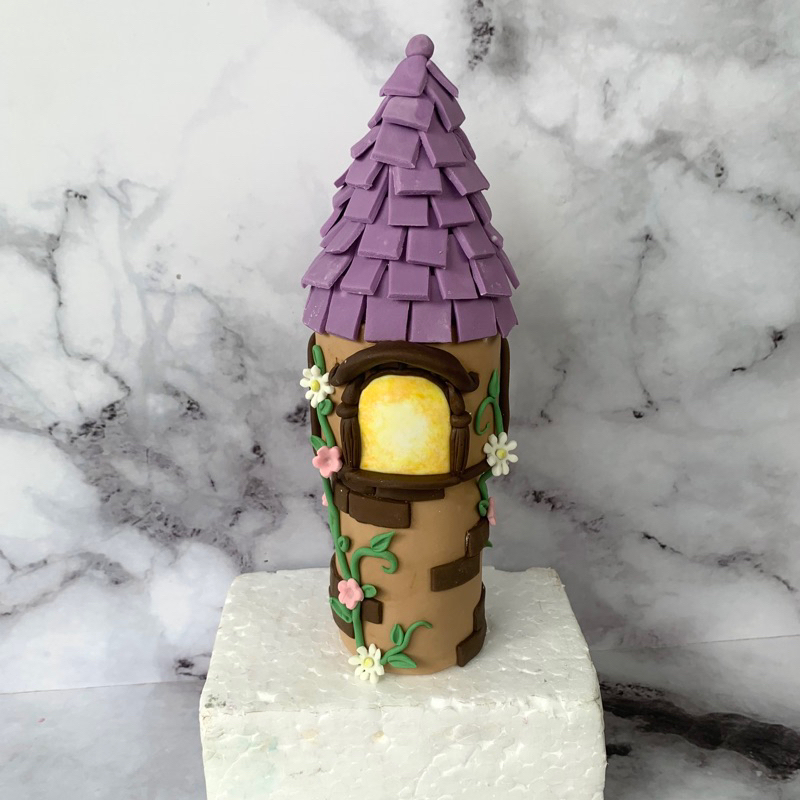 

Fondant Menara Princess Rapunzel