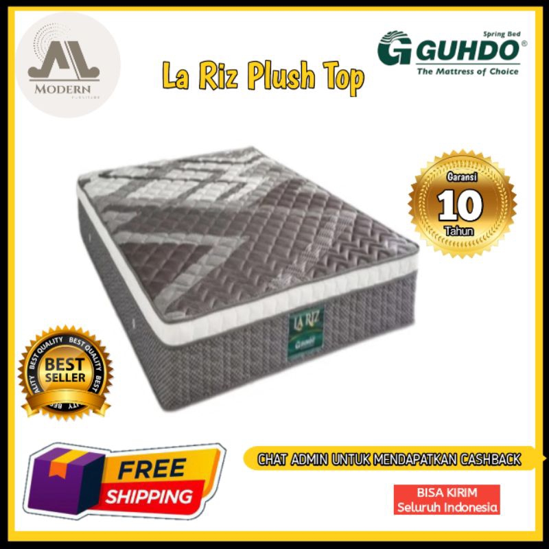 TERMURAH Springbed Guhdo La Riz Plush Top (Kasur Saja) - Tegal