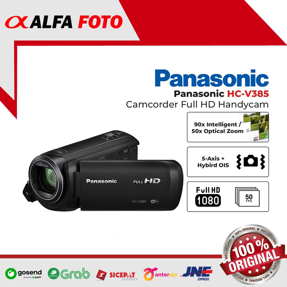 Panasonic V385 HC-V385 Camcorder Handycam Original V 385