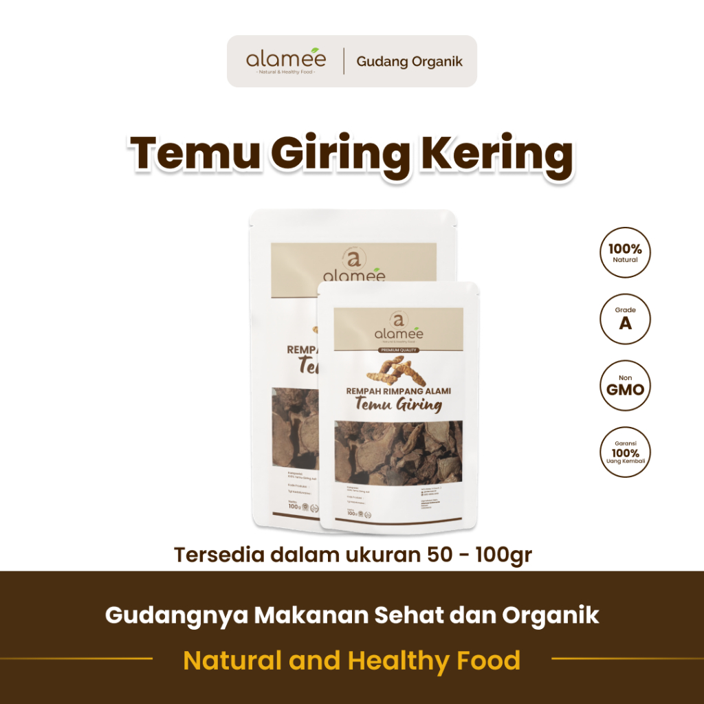 

alamee rimpang temu giring herbal tradisional untuk kesehatan kulit ramuan alami rasa khas penyegar