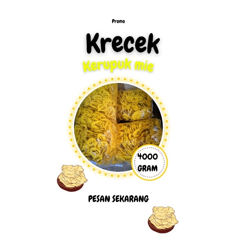

[4kg] Krupuk Mie HALAL - Rasa Enak dan Renyah untuk Semua Usia