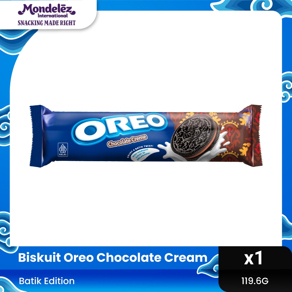 

OREO BATIK CHOCOLATE CREAM, 119.6G