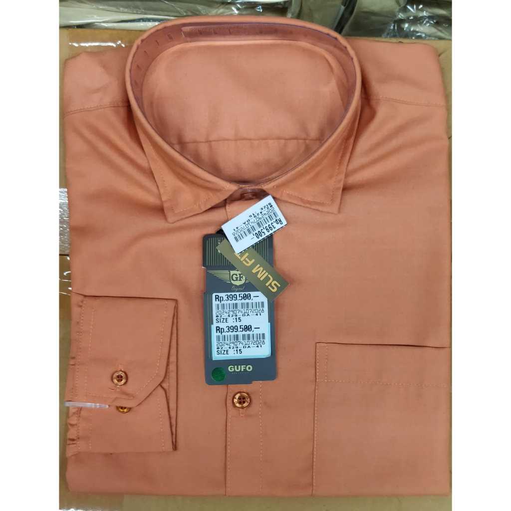 Kemeja Pria Lengan Panjang Gufo Origina Warna 4
