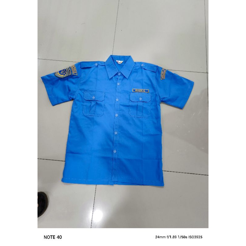 kemeja AVSEC seragam kerja Perhubungan Baju Pdh Avsec