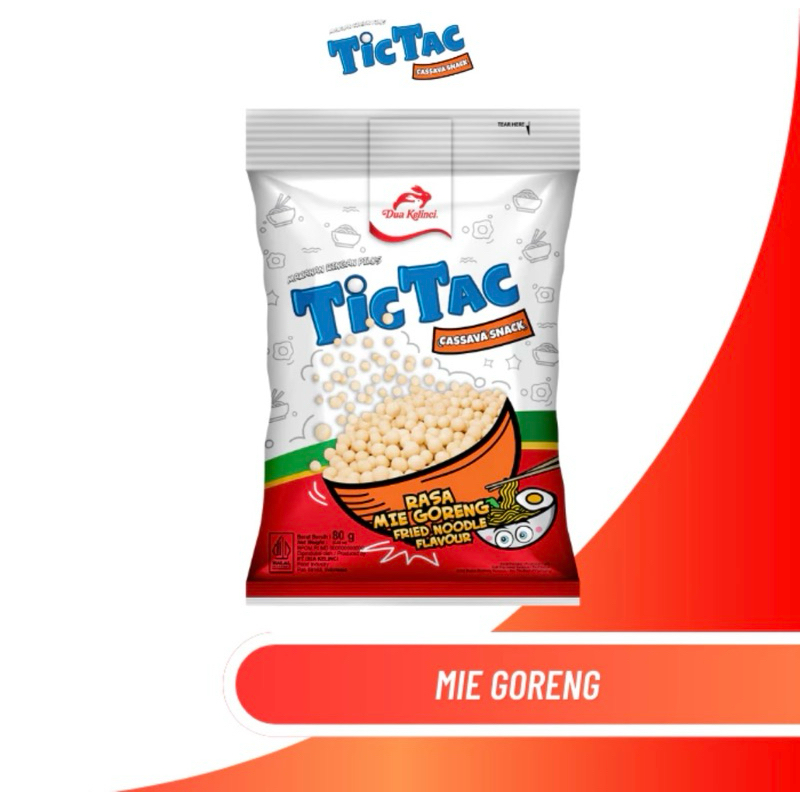 

DUA KELINCI TIC TAC PILUS MIE GORENG 80 GR