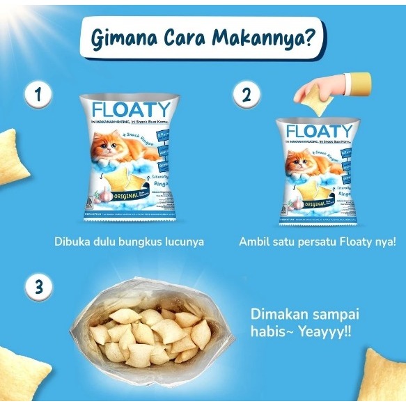 

Floaty Snack Original 60 gr