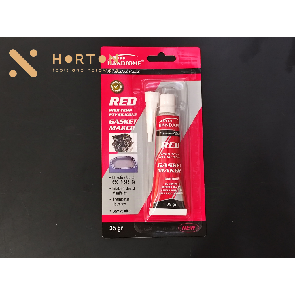 LEM HANDSOME GASKET MAKER - LEM HANDSOME RED SILICONE