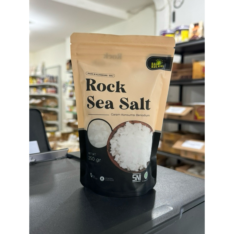 

Natural Bali kulkul rock sea salt 250gr