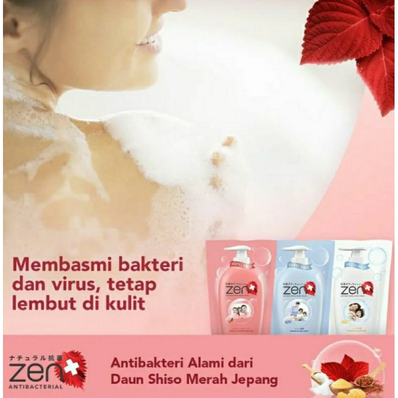 Sabun Mandi Cair Zen Refill 400ML
