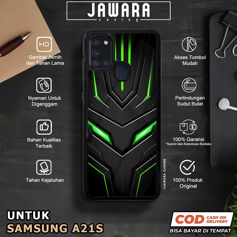 Case Samsung A21S Casing Samsung A21S [GLXY] Premium Case Glossy Case Hp Samsung Jawara Casing Hp Sa