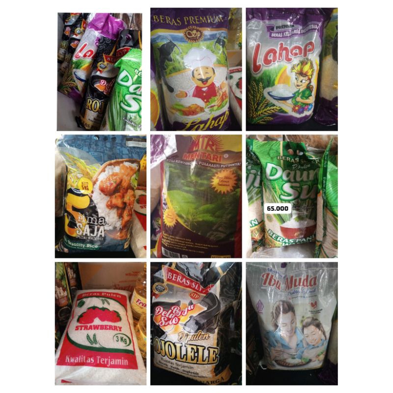

Beras kemasan 5kg
