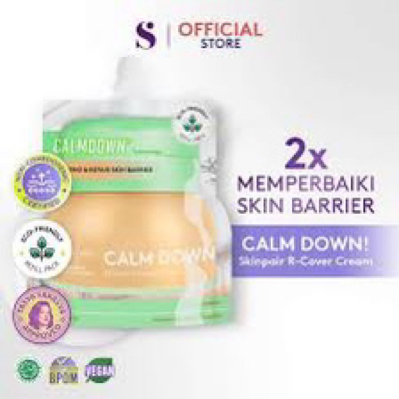 Somethinc Calm Down Skinpair Moisturizer - Refill 50ml