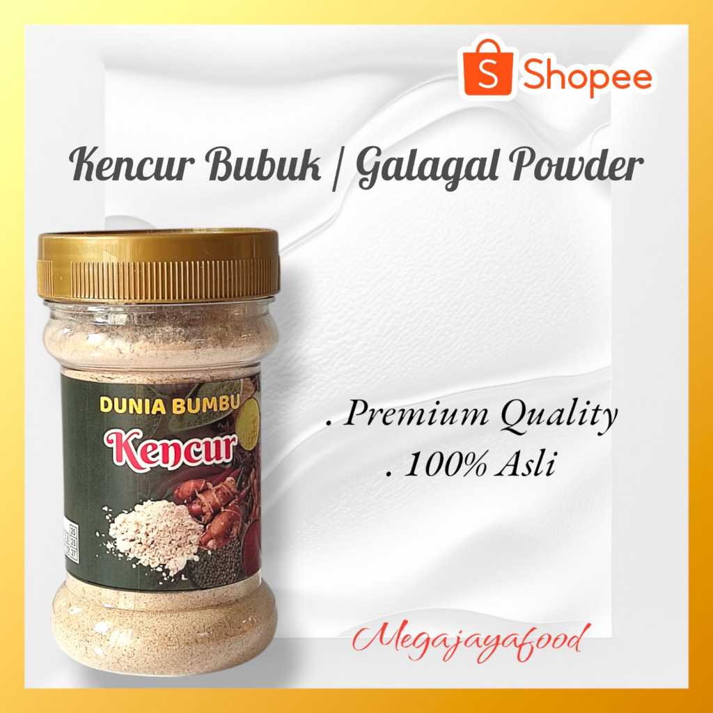 

Kencur Bubuk / galagal Powder Bubuk Dapur Bubuk Rempah