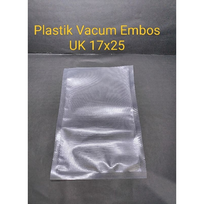 10 pcs Plastik Vacum Embos 17x25