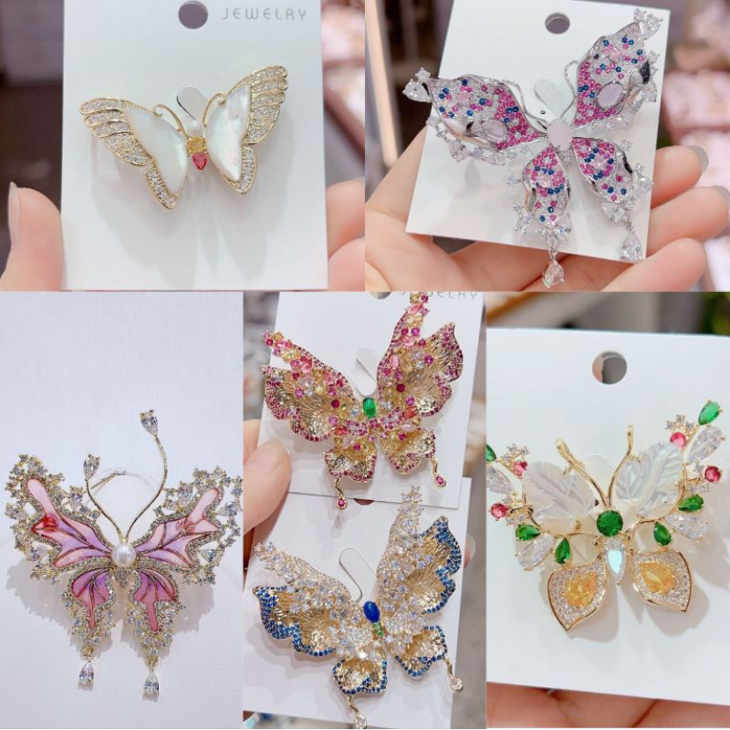 Bros Butterfly Bros Premium Bros zircon Bros Korea Gamis Hijab Original