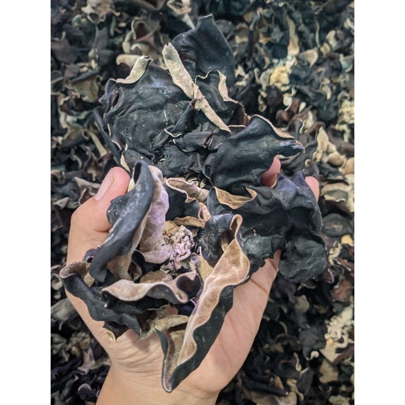 

JAMUR KUPING KERING PREMIUM GRADE A Berat 250 gr