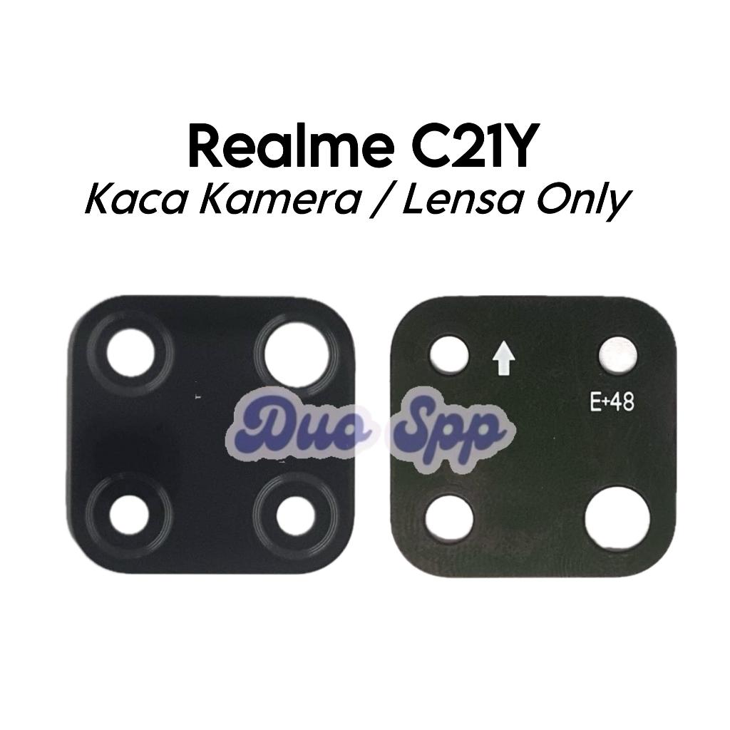 Kaca Lensa Kamera Belakang Realme C21Y / RMX3261 / RMX3263