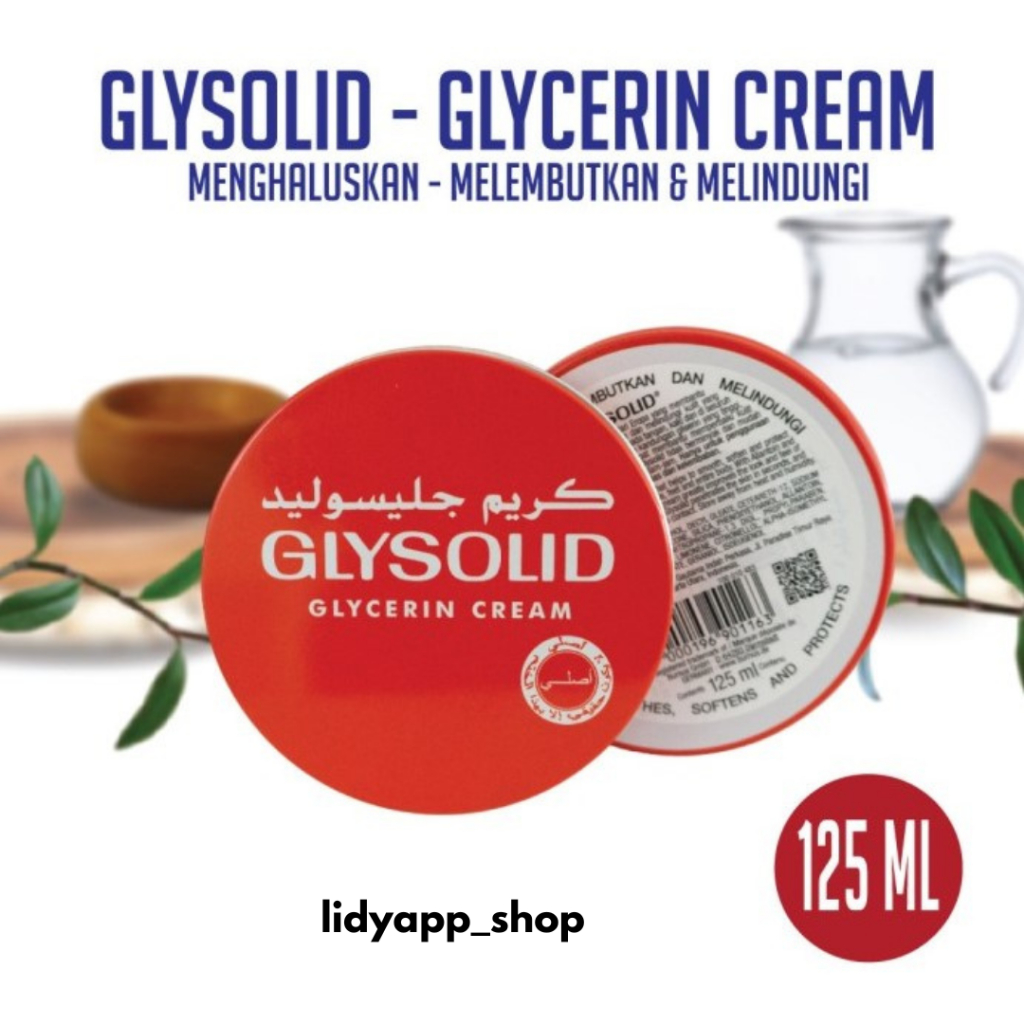 GLYSOLID Gliserin Cream 125ml - Glycerin Glysolid