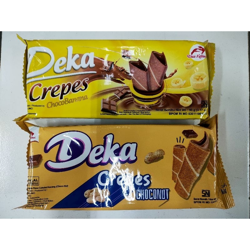 

DEKA CREPES CHOCO NUT 90gr#CHOCO BANANA 90gr