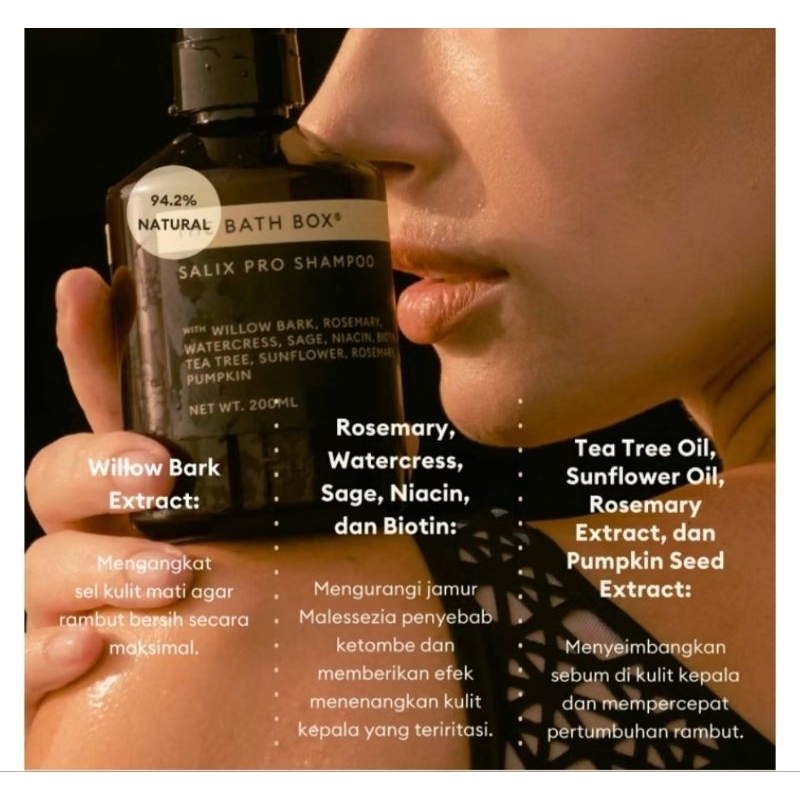 The Bath Box Salix Pro Shampoo 200 ml