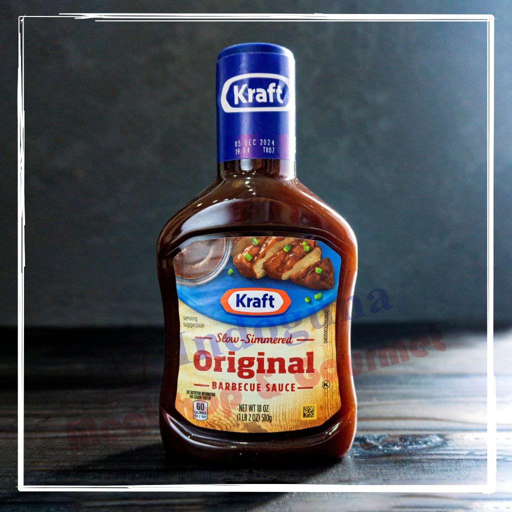 

Kraft Slow Simmered Original Barbecue Barbeque BBQ Sauce 510gr