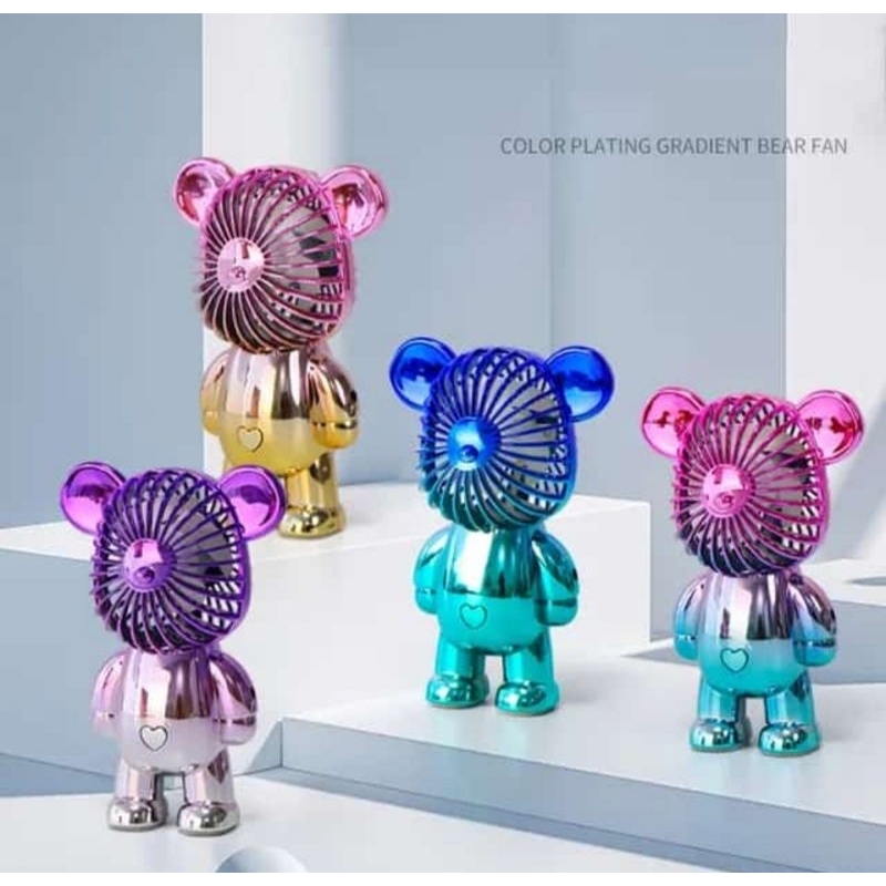 (UT.A) KIPAS MINI BERUANG/PORTABLE KARAKTER