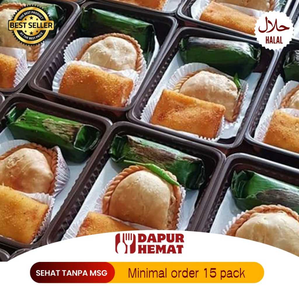 

Dapur Hemat - Kue Box Pastel Siap Saji Isi 3pcs Enak/Halal/Favorit Acara/Makanan Siap Saji