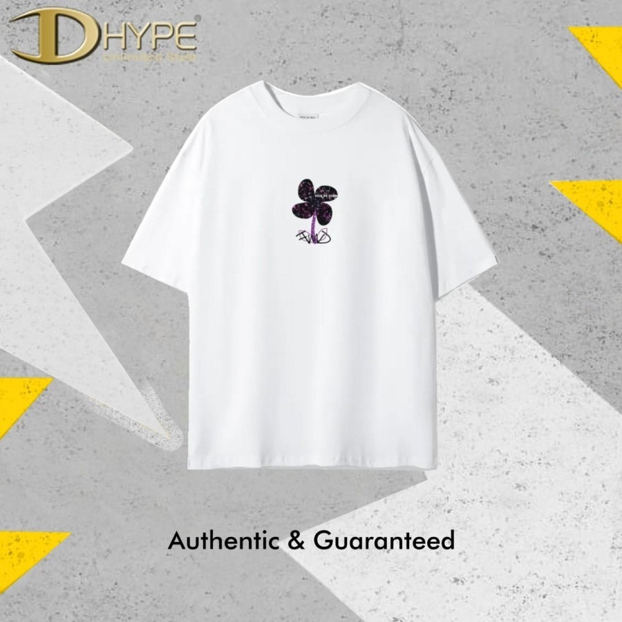 FIER DE MOI FIER DE LUCKY WHITE TEE 100% Authentic