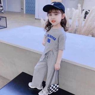 Js188 Setelan celana panjang anak perempuan korean style / baju anak cewek / setelan baju anak tangg