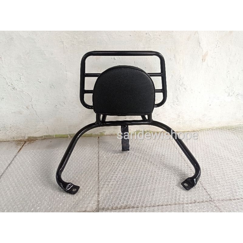 Behel Sandaran Jok Belakang Vespa Matic Uwinfly T5 Super T5 Pro Electric Motor Listrik