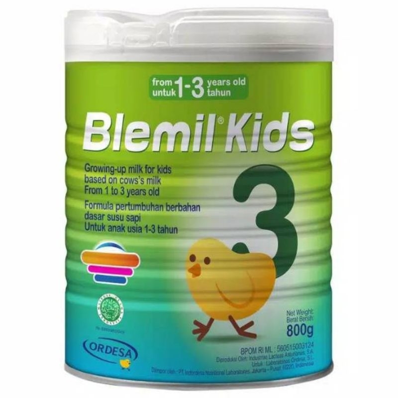 

Blemil Kids 3 (1 - 3 tahun) 400 gram