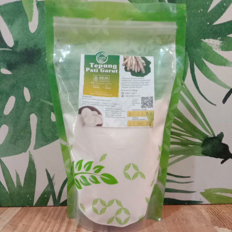 

Tepung Pati Garut Lingkar organik 500gr