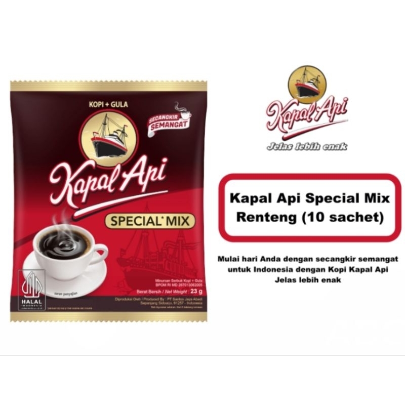 

Kopi kapal api spesial mix