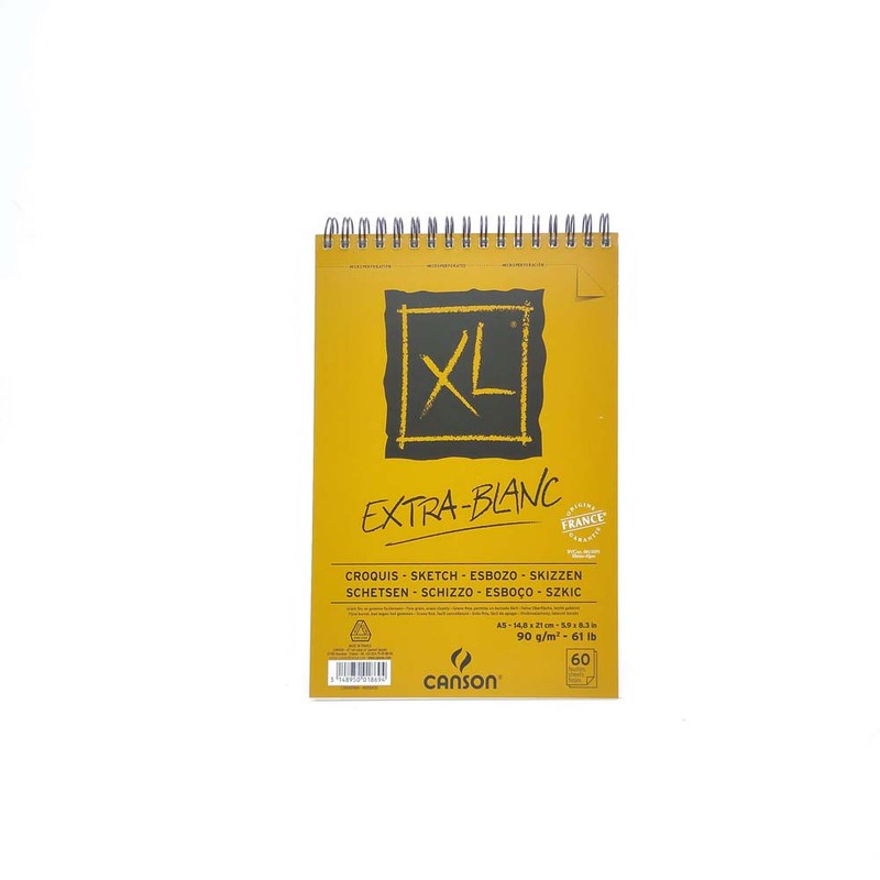 

Canson XL Extra White 60 Sheets A5 90G