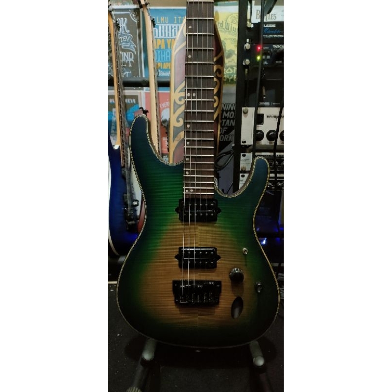 Gitar Elektrik Ibanez S Series SIX6FDFM Blue Space Burst - ORIGINAL CUSTOM
