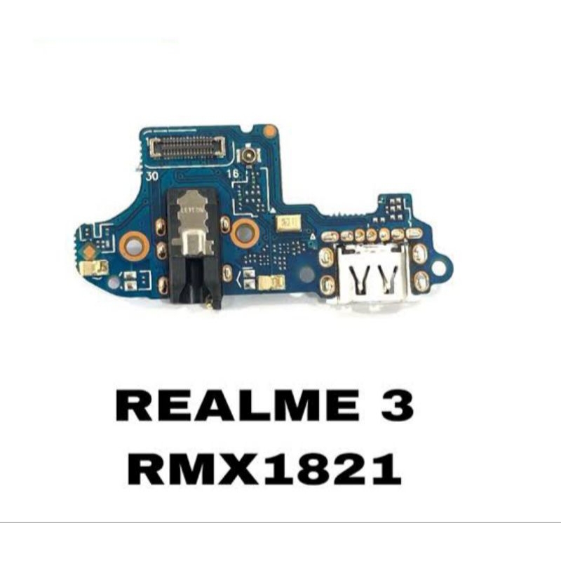 Konektor Cas Realme 3 Papan Cas Papan Konektor Cas