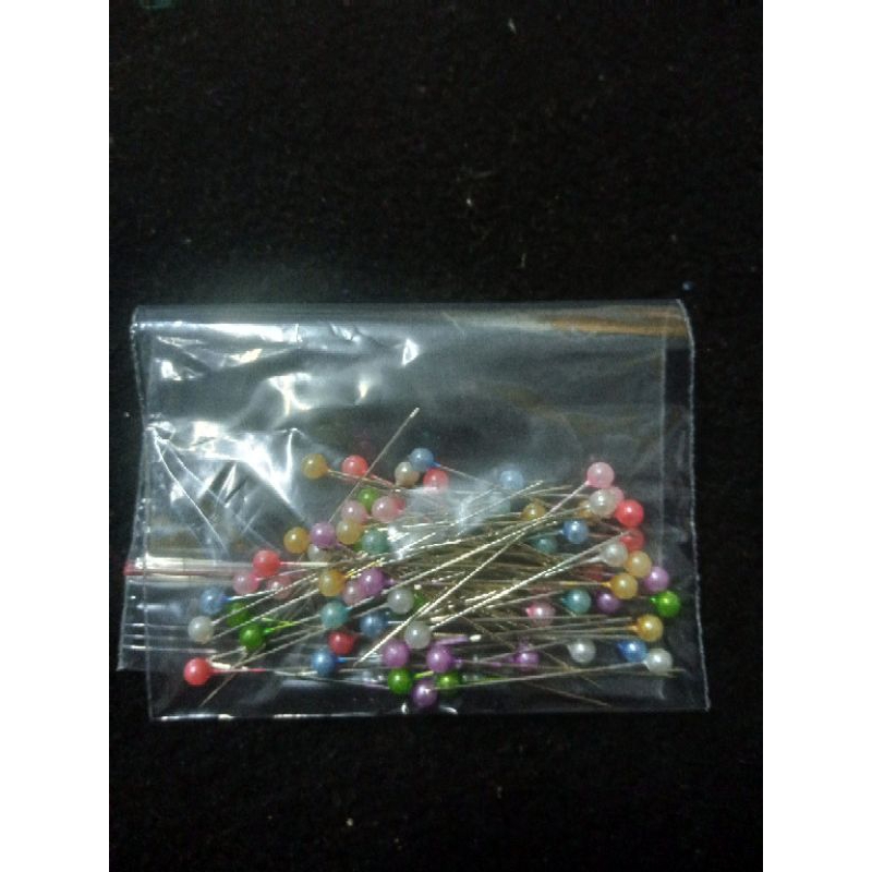 jarum pentul 1 plastik