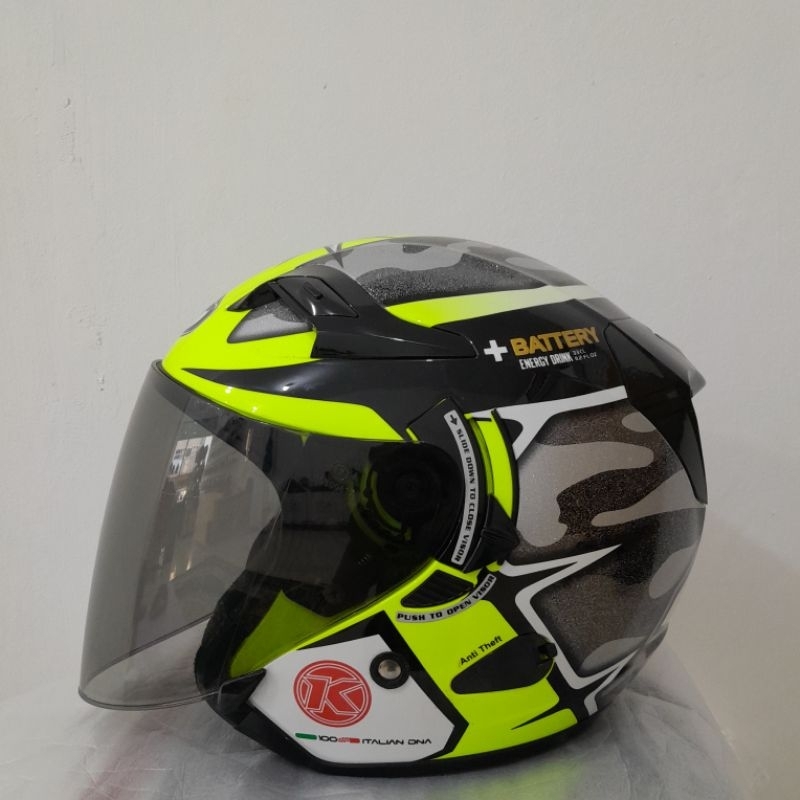 KYT OPEN VENOM ALEIX ESPARGARO 41 BEKAS