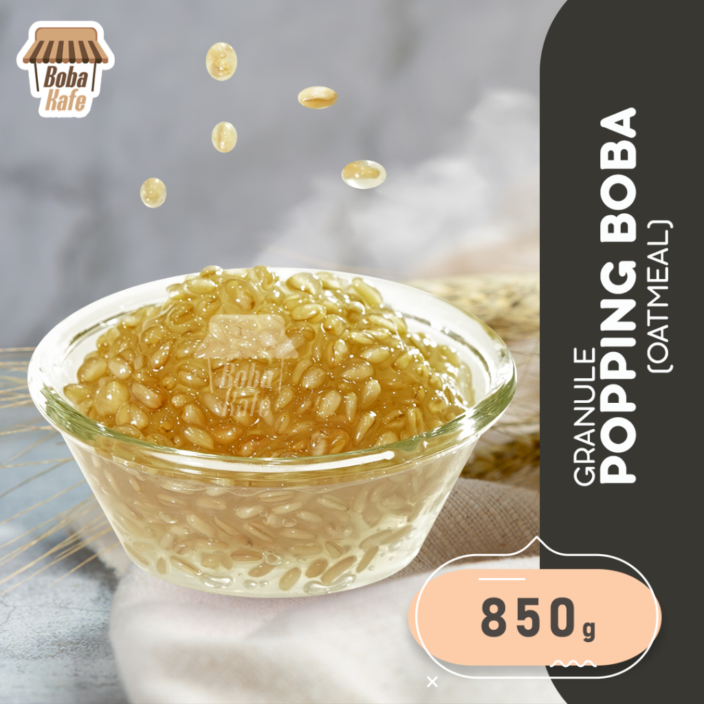 

Granule Popping Boba Oatmeal 850g - TERBARU Boba Poping isi oatmeal