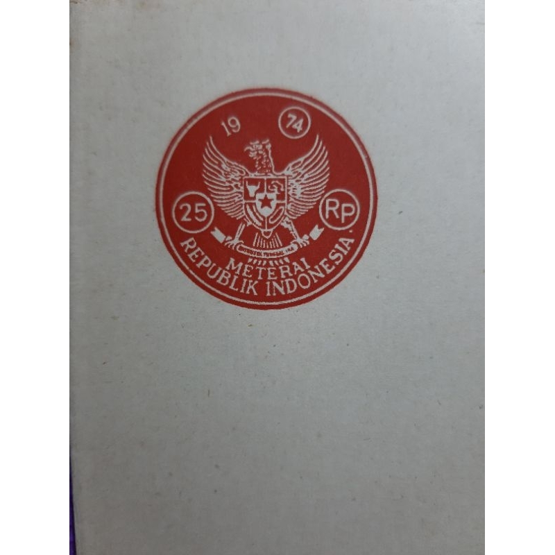 

KERTAS SEGEL TAHUN 1974 DOUBLE VOLIO KERTAS BERMATERAI TAHUN 1974 DOUBLE VOLIO