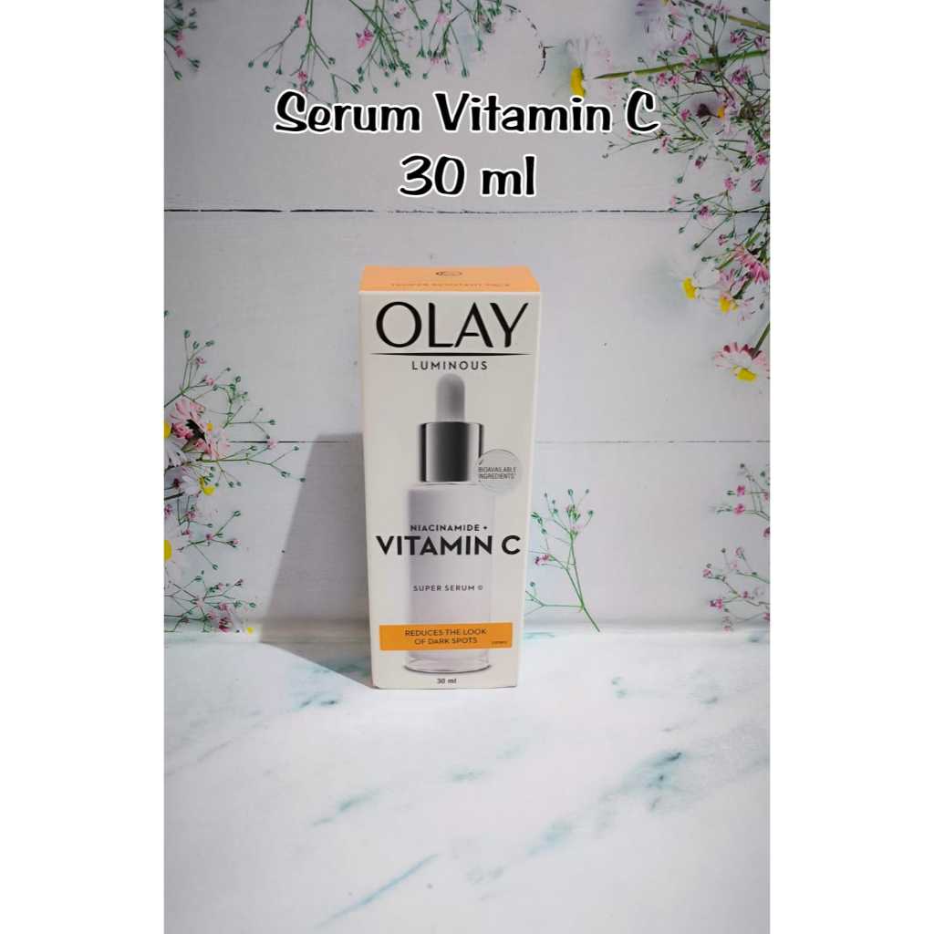 Serum Wajah Olay Luminous White Radiance Niacinamide + Vitamin C Super Serum Brightening 30ml