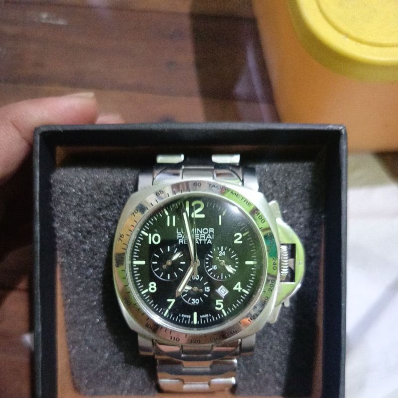 jam tangan luminor panerai big size preloved second bekas